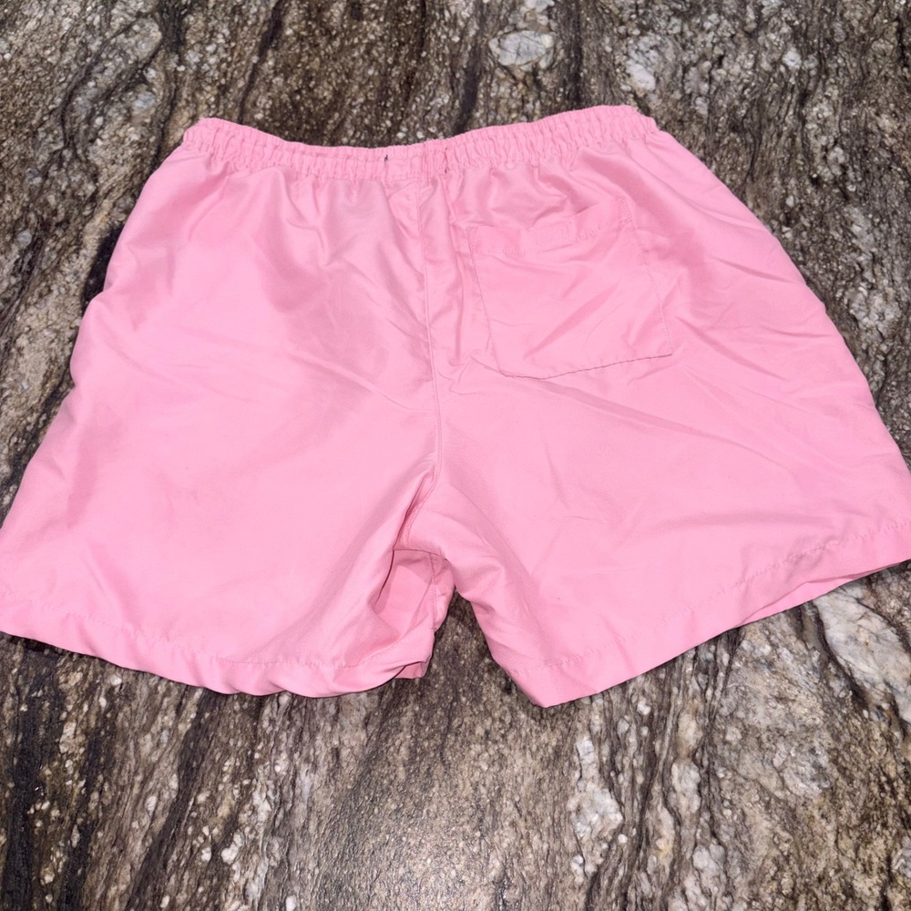 Punk Swim Trunk L Pink Skull Rose Graphic WXYZ MFG CO - Picture 7 of 11